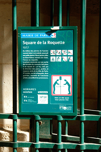 Square de la Roquette