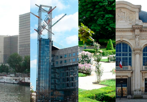 photos des lieux emblématiques du 13ème arrondissement de Paris