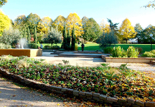 Jardin de la gare de Charonne