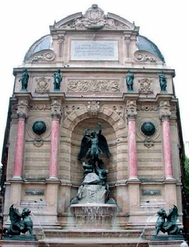 Fontaine St Michel