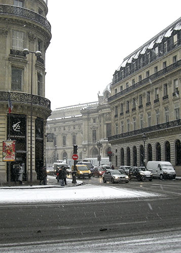 Arrière de l'Opéra Garnier